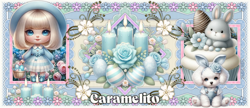Whimsy Easter caramelito