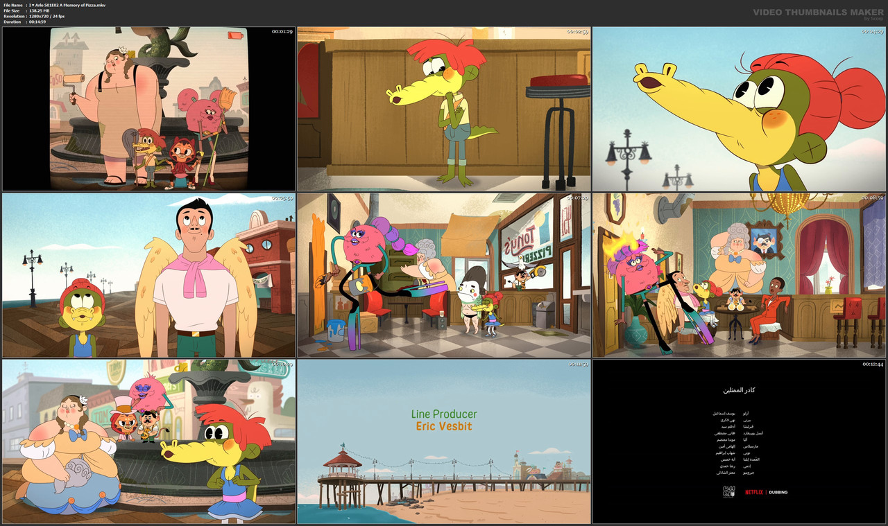 I ♥ Arlo S01E02 A Memory of Pizza.mkv