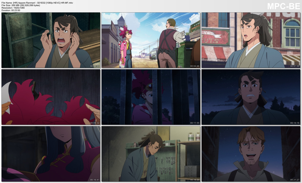 [HR] Appare Ranman! - S01E02 [1080p HEVC] HR-MF.mkv_thumbs