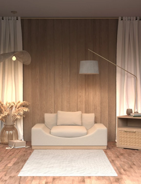 Cosy Wood Vignette