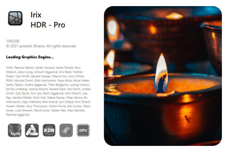 Irix HDR Pro / Classic Pro 2.3.17
