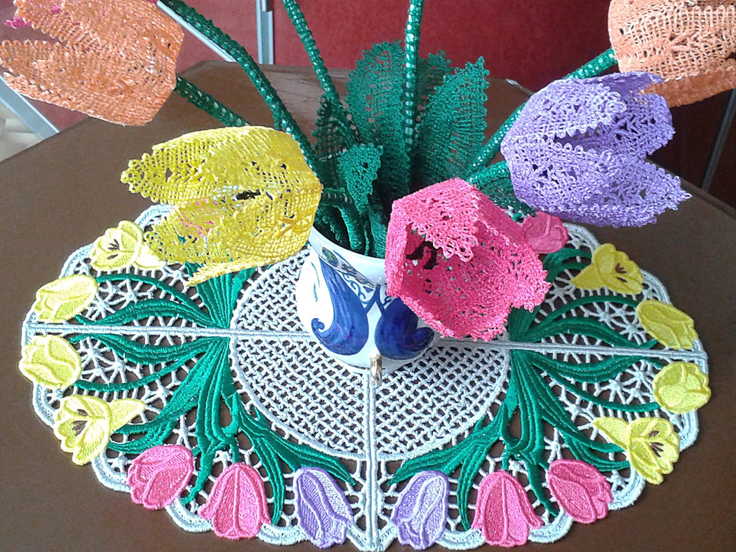 3скат с тюльп