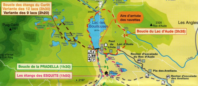 LES BULLOSES (LES BOUILLOUSES) - CERDANYA: ESTANYS MALNIU, LA PERA, BULLOSES (4)