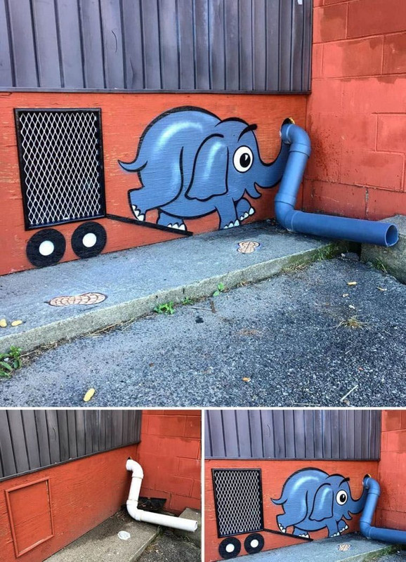 Талантливый художник преображает улицы города, пока его не поймала полиция