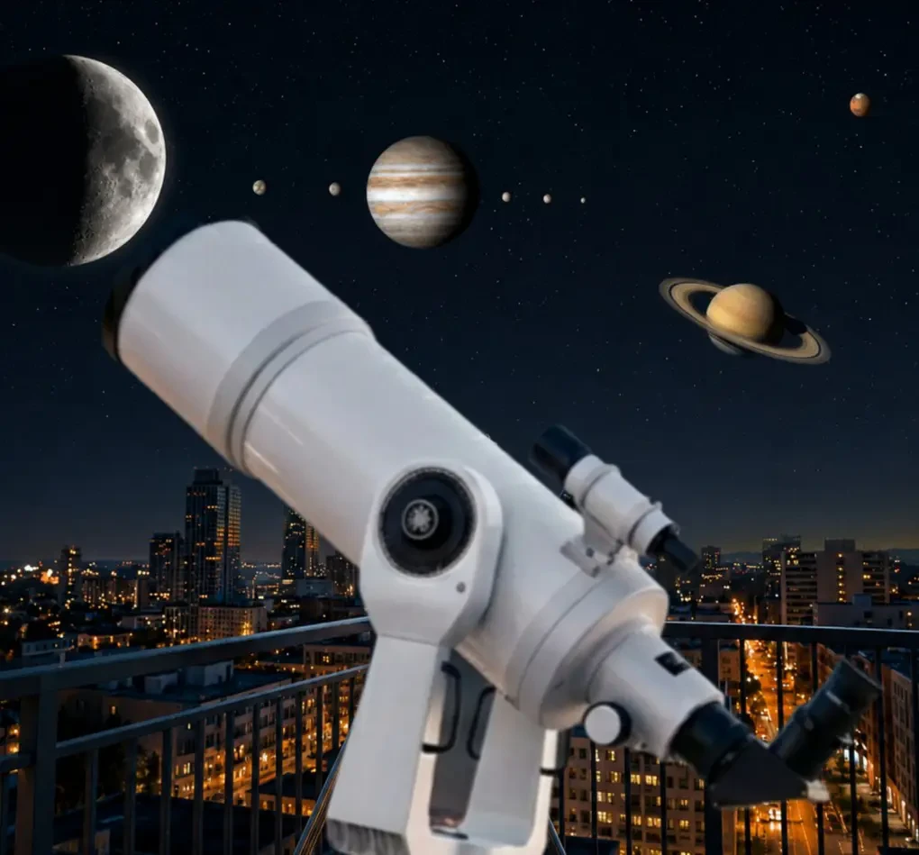 elegir un buen telescopio para ver Planetas y la Luna 