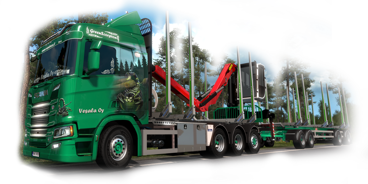 Scania Forest Rigid Chassis By Dzulfikar At Scs Software