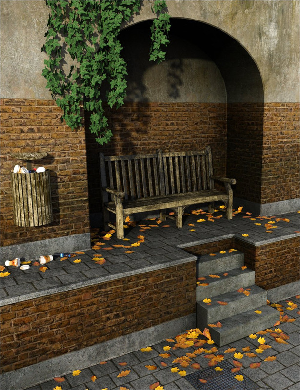 Premium Props - Park Bench (multy-format)