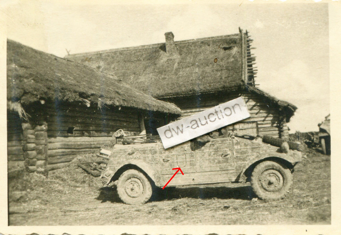 schwere Panzer Abteilung , Kübelwagen VW Typ 82 