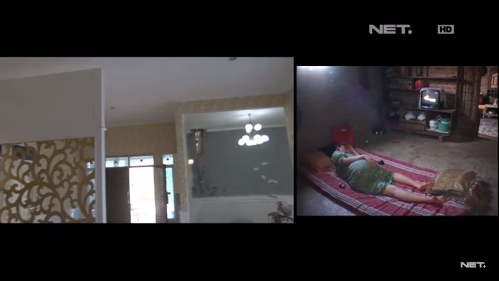 rumah Zaskia Gotik dulu dan kini
