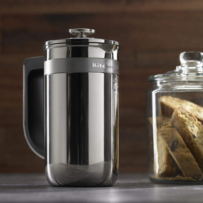 Cafetera de prensa francesa eléctrica KitchenAid KCM0512SS