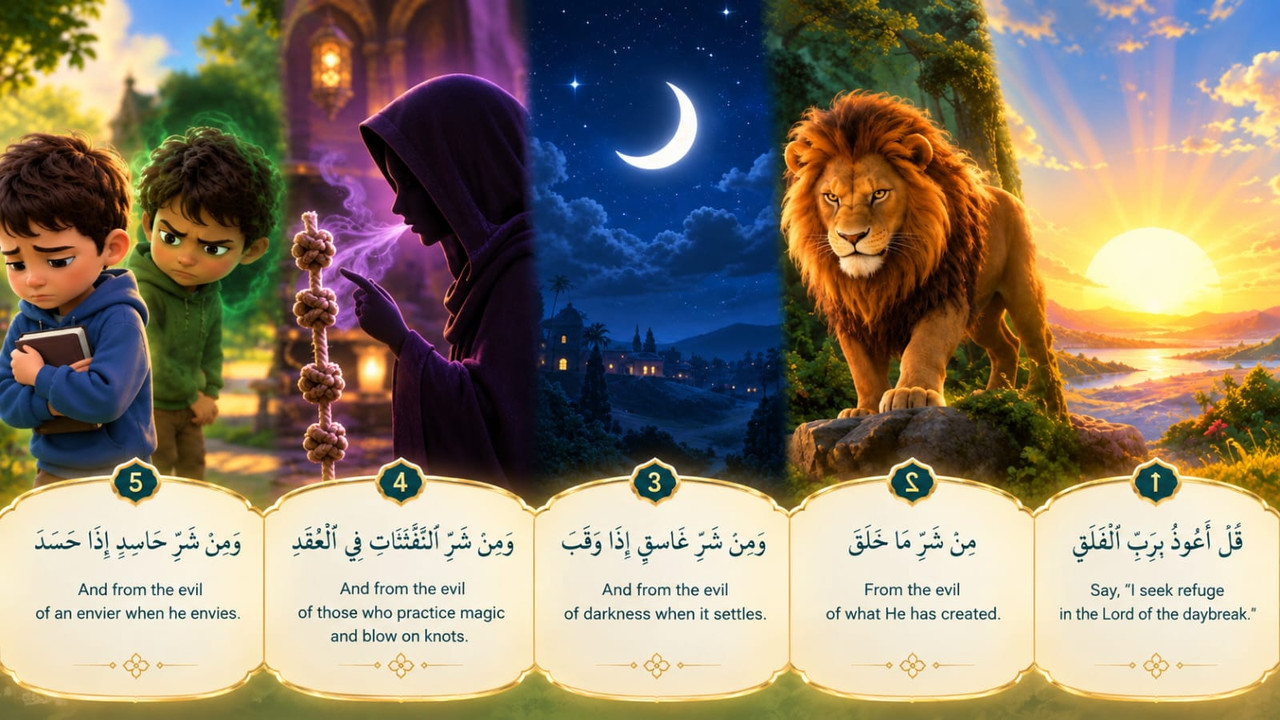 Surah Al-Falaq Master Artwork