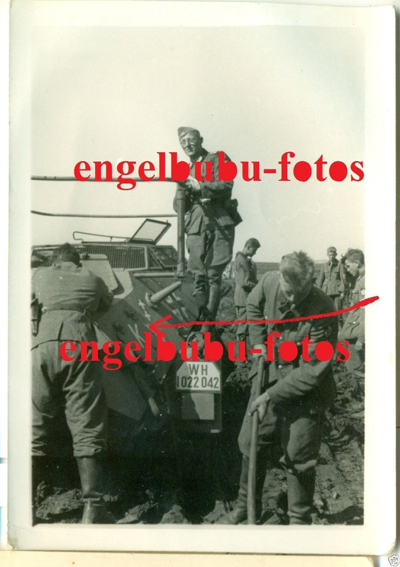 PANZER-AUFKLÄRER - SdKfz 223 - Selt.ANTENNE