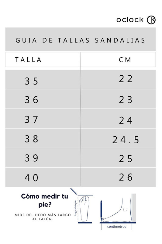 Guía de tallas
