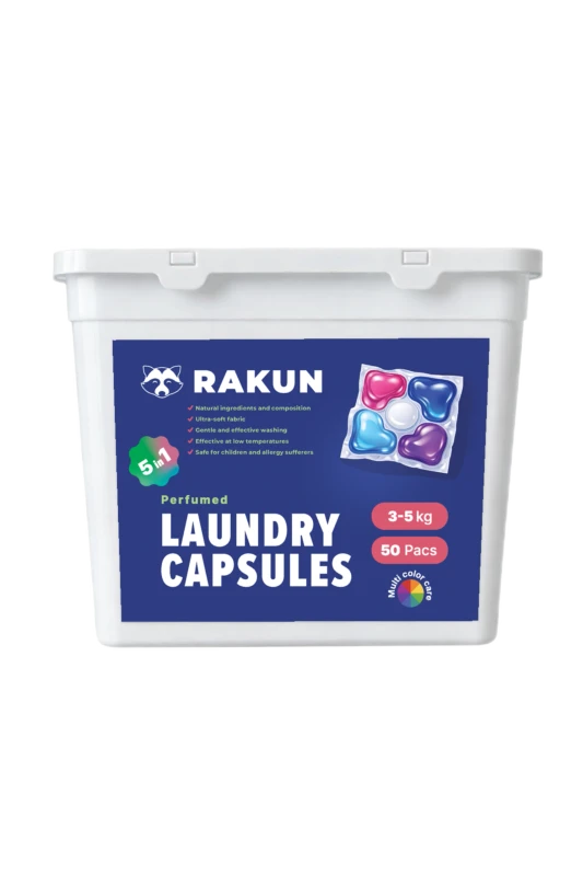 RAKUN Perfumed Laundry Capsules 5 in 1