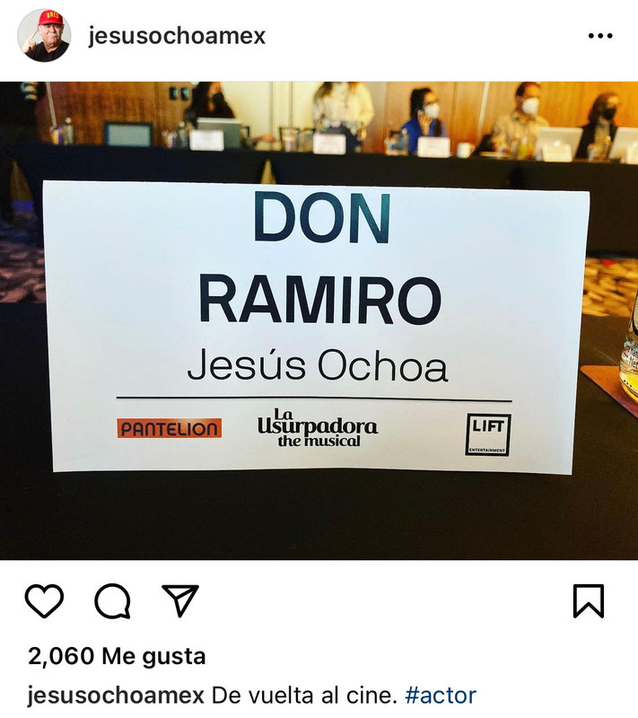Jesús Ochoa es despedido de una película por presunto acoso a una actriz