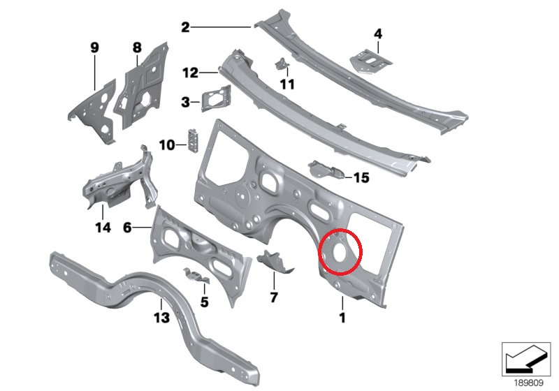 F10 Windscreen Drainage and Yellow Grommet. - F10, F11 and F07 ...