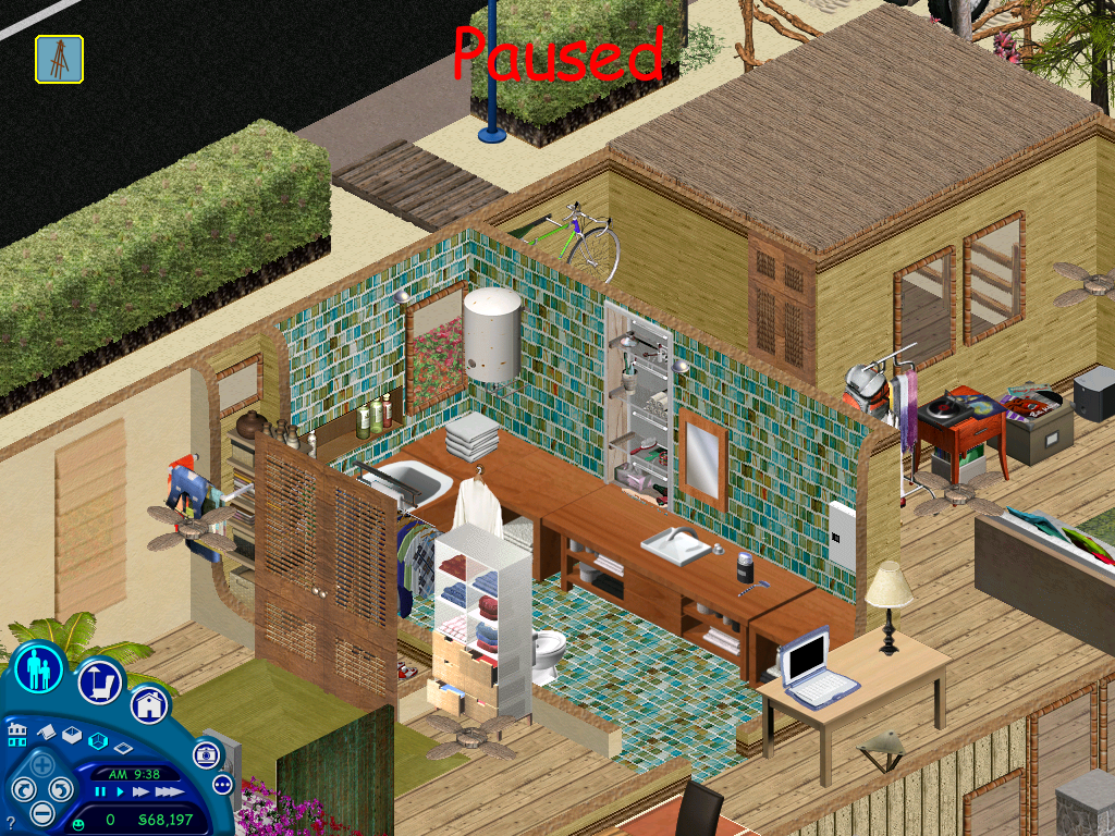 15 - bathroom A with ptg removed