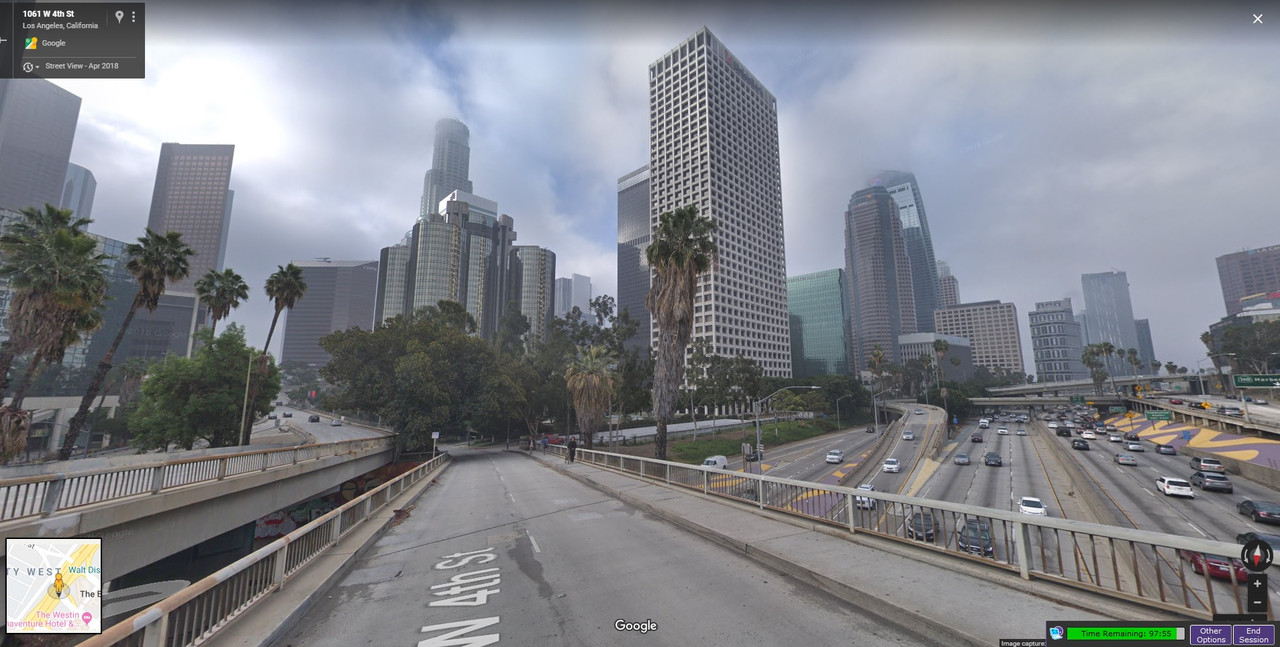 LASkylineGOOGLEEARTH