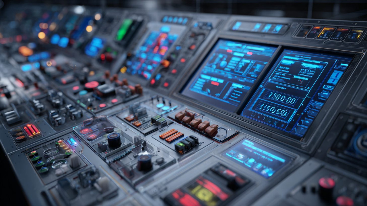 Панель управления чиллером с автоматикой