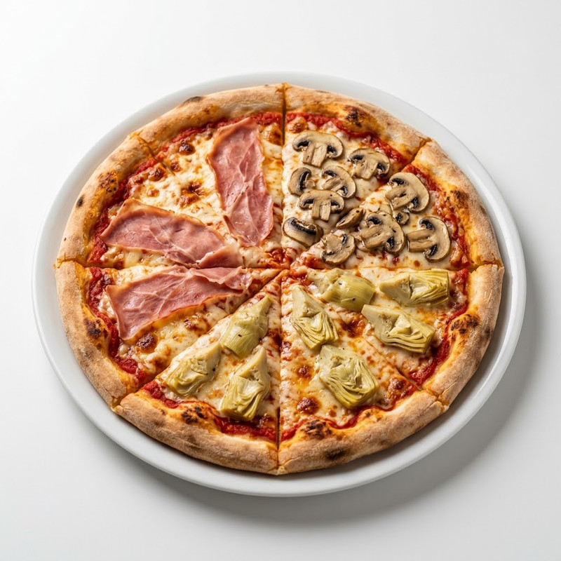 Pizza 4 Stagioni (30 Cm.)