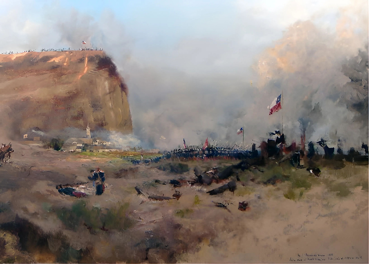 Guerra del Pacifico batalla de Arica