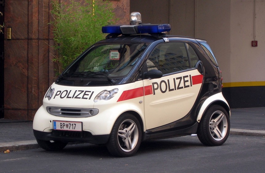 Smart-City Coupe-Polizei (2002-04)