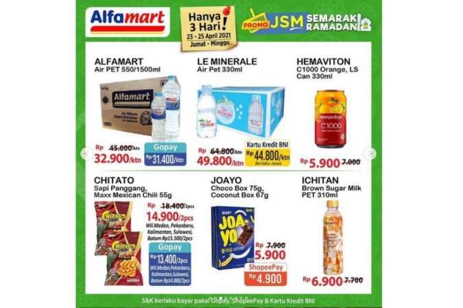Katalog Promo Alfamart 23-25 April 2021 
