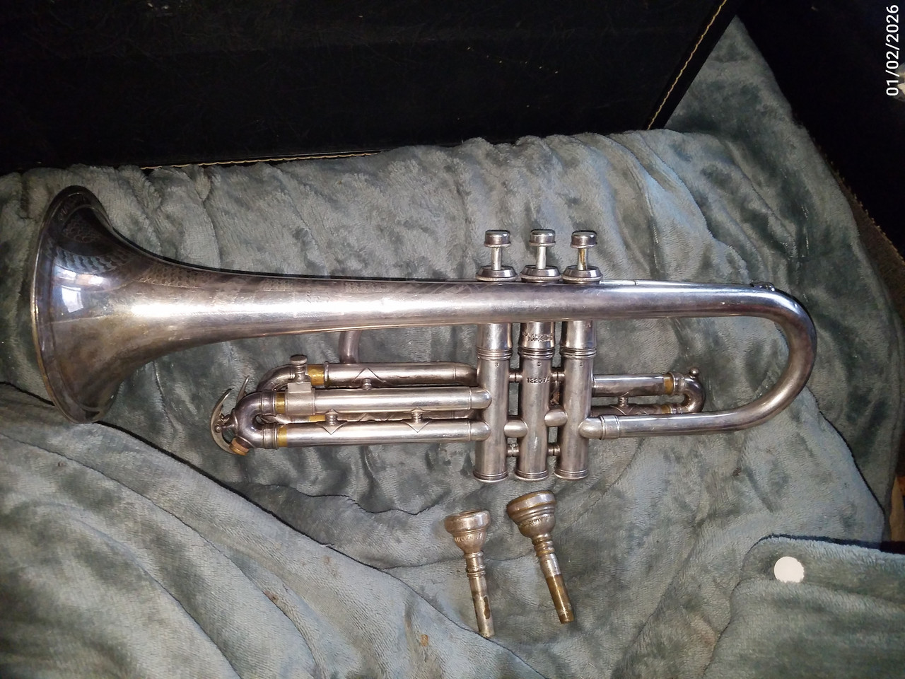 Holton 1937 Model 24 Resotone cornet sn 122571 (6) 20260102