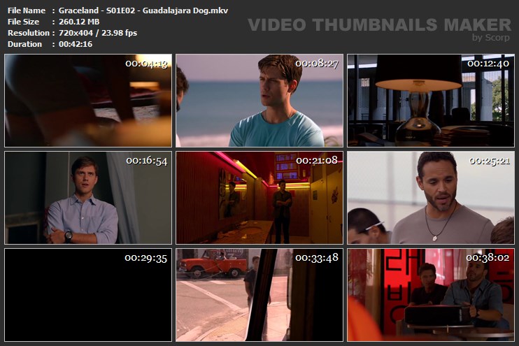 Graceland - S01E02 - Guadalajara Dog.mkv
