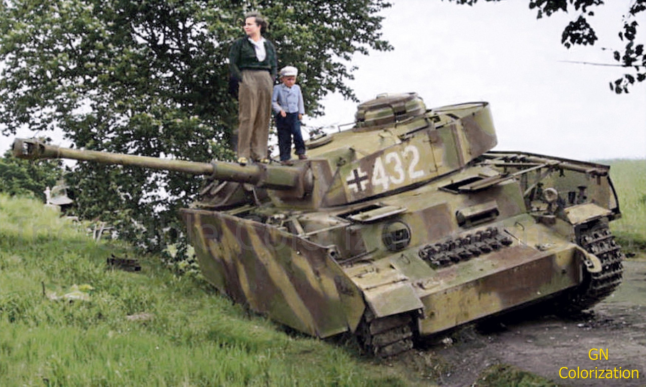 panzer IV Panzer-IV-allemand-abandonn-Ausf-J-1945