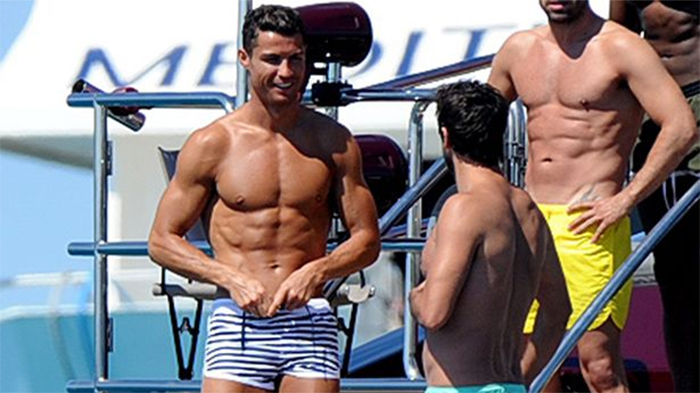 Cristiano Ronaldo di Ibiza