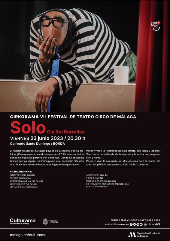 Solo. Cirkorama VII Festival de Teatro Circo de Málaga