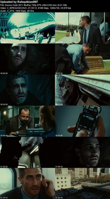 Source Code 2011 BluRay 720p DTS x264-CHD
