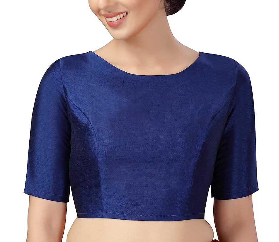 Para mujer Blusa Diseñador Hermosa Lehenga Prenda para el torso recortada Fiesta Ropa Choli Saree Blusa - Imagen 32 de 51