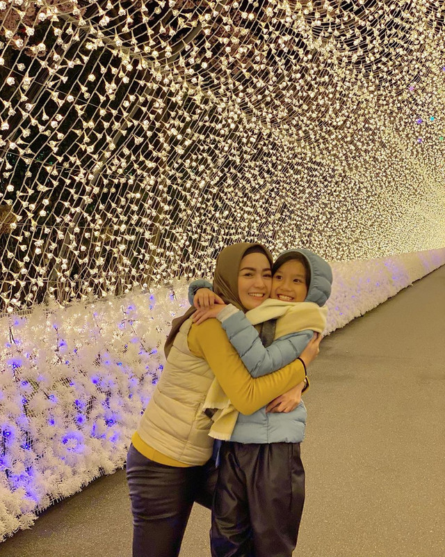 Imel bersama sang putri