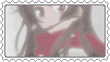 A stamp of Nanami from Kamisama Kiss wearing a scarf