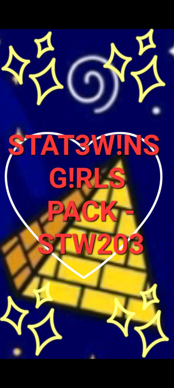 💢💢STAT3WINS GIRLS PACK - STW203💢💢