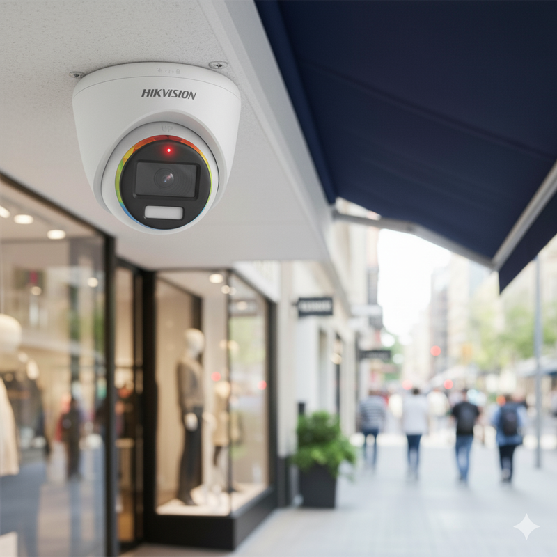Câmera Hikvision Ds-2Ce72Df0T-Lfs Colorvu