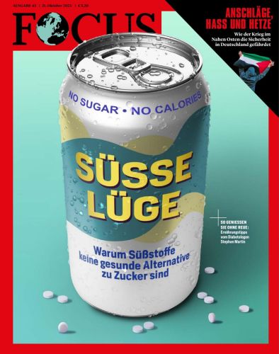 Cover: Focus Nachrichtenmagazin No 43 vom 21  Oktober 2023
