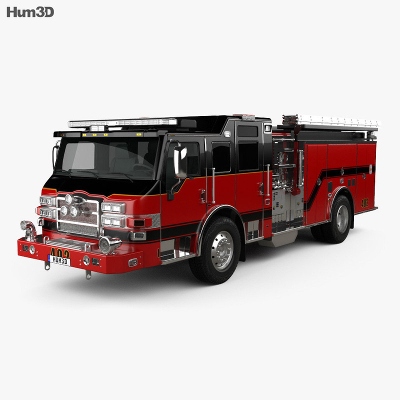 2014 Pierce E402 Pumper Fire Truck