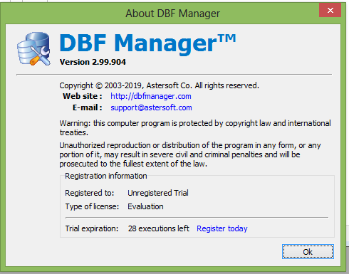 DBF Manager 3.12.321 full