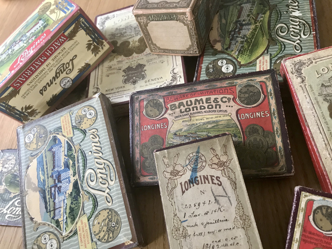 Longines Cardboard watch boxes (4)