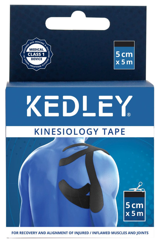 Kedley Kinesiology Tape 5Cm*5M Black