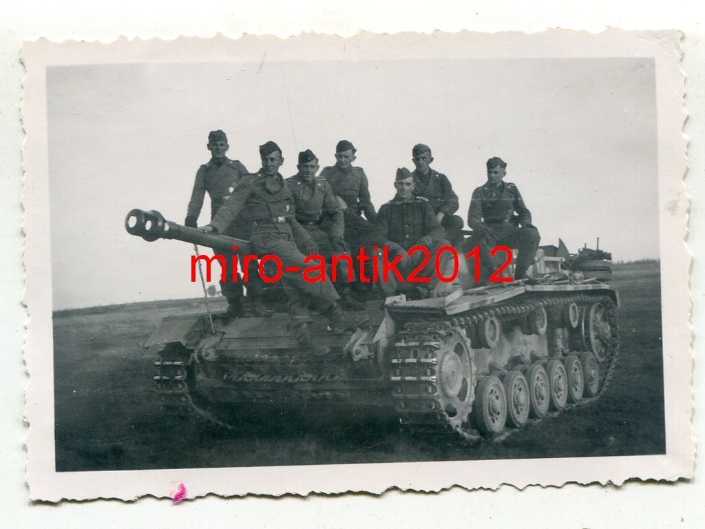 Foto, Panzer, Stug, Sturmgeschütz, Langrohr, s.S