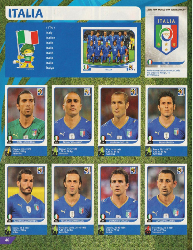Album Panini Sudáfrica 2010-46