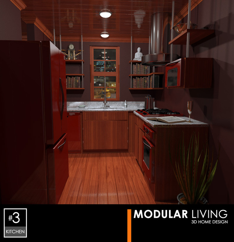 Promo Picture Modular Living Set 3 The Kitchen