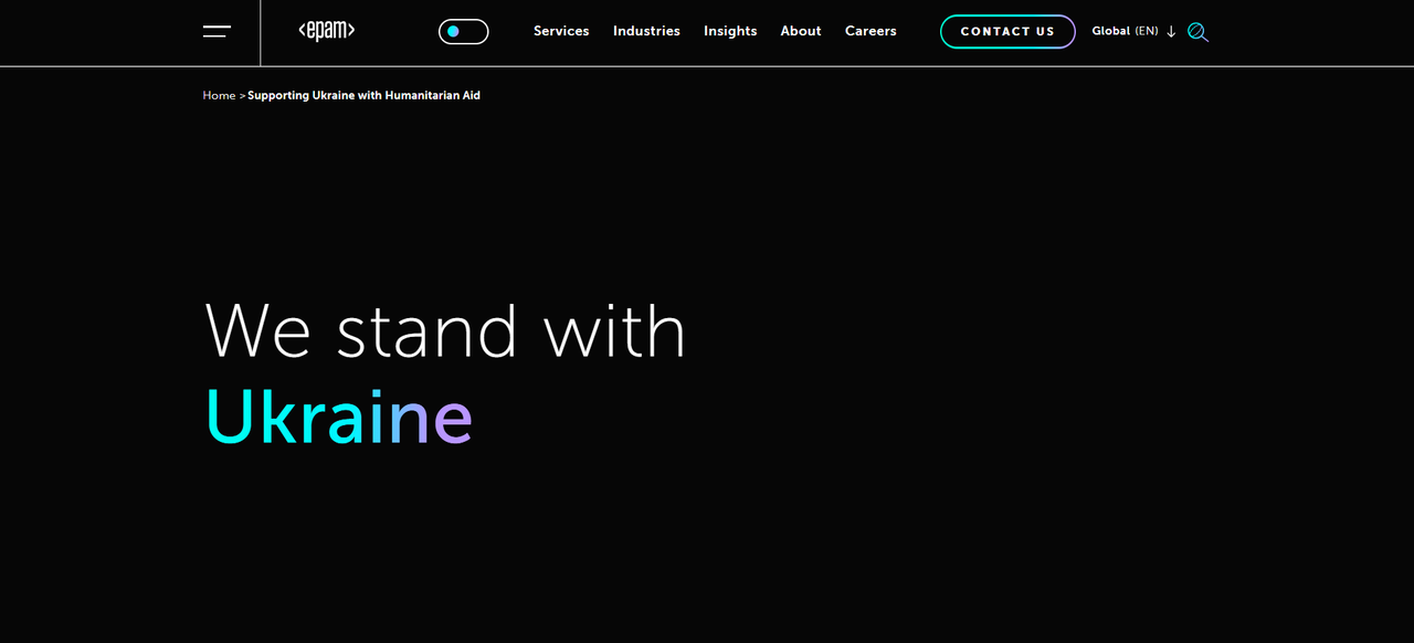 R Consulting Service EPAM Systems Ukraine