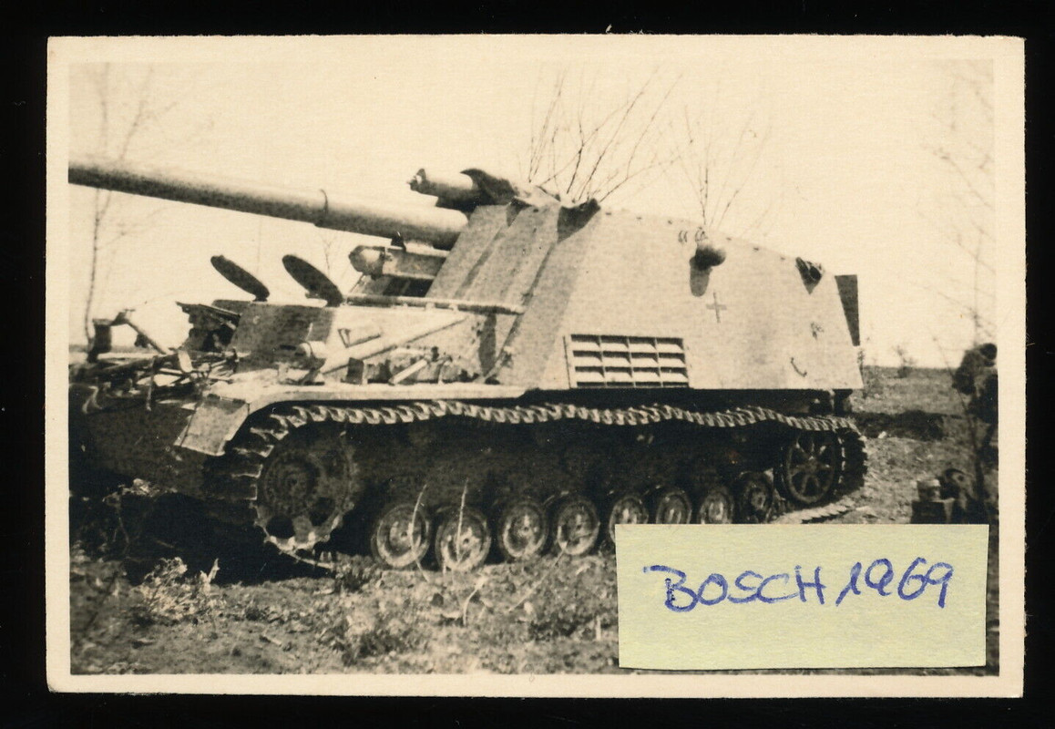 TOP! Foto - Deutscher Panzer Hummel Haubitze - 2.WK(4)