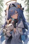 __Blue_hair_blue_eyes_little_girl_saint_gods_avatar_fantasy_liv_cee8ff99-ff51-499f-91d0-ed116446de1c