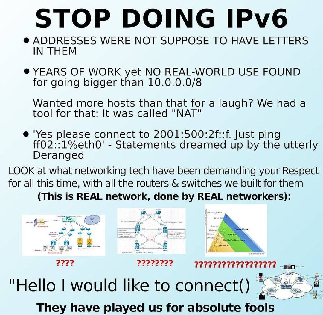 [Image: stopdoingipv6.jpg]